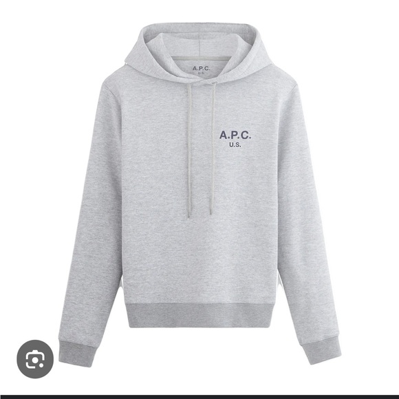 APC us Logo Terry fleece hoodie FINAL PRICE. NO OFFERS - Picture 1 of 4
